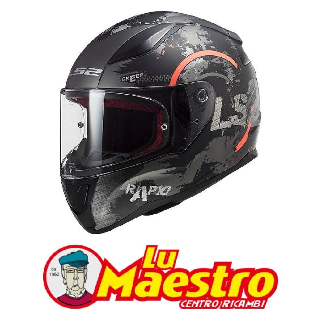 CASCO PER MOTO INTEGRALE LS2 FF353 RAPID CIRCLE HELMET FULL FACE – Lu  Maestro – Centro Ricambi