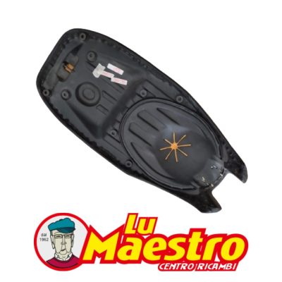 SELLA USATA BIPOSTO NERA COMPLETA ORIGINALE PER APRILIA SCARABEO LIGHT 125 200 ANNO 2007
