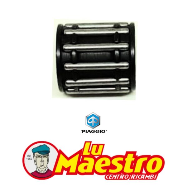 500521 Gabbia a Rulli Spinotto Pistone 10mm Originale Piaggio per MOPED CIAO BRAVO BOXER 50cc NOS