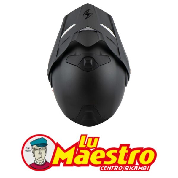Casco Modulare Moto Scorpion Exo ADX-2 Nero Opaco Helmet Flip-Up Black Matt PJ