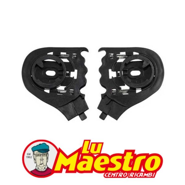 8002014 Ricambio Casco LS2 Track OF569 Sottoplacche Visiera Ratchet System