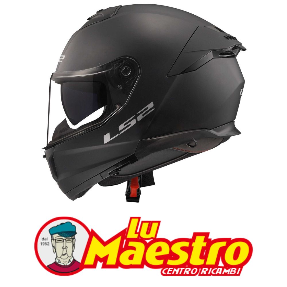 Casco Integrale Doppia Visiera LS2 FF808 STREAM II Nero Opaco Helmet Full Face Matt Black_2 Casco Integrale Doppia Visiera LS2 FF808 STREAM II Nero Opaco Helmet Full Face Matt Black