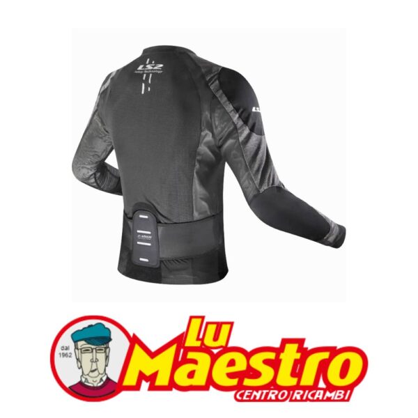 Ls2 X-Armor Maglia sotto giacca protettiva ultraleggera Nero Grigio