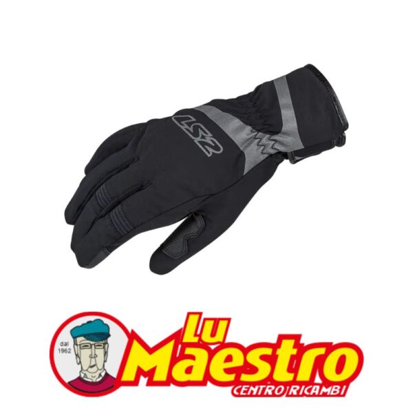 Guanto Invernale LS2 URBS Nero Waterproof Black Winter Gloves