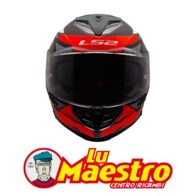 Casco Integrale LS2 FF818 STORM III Komai Grigio Rosso Opaco