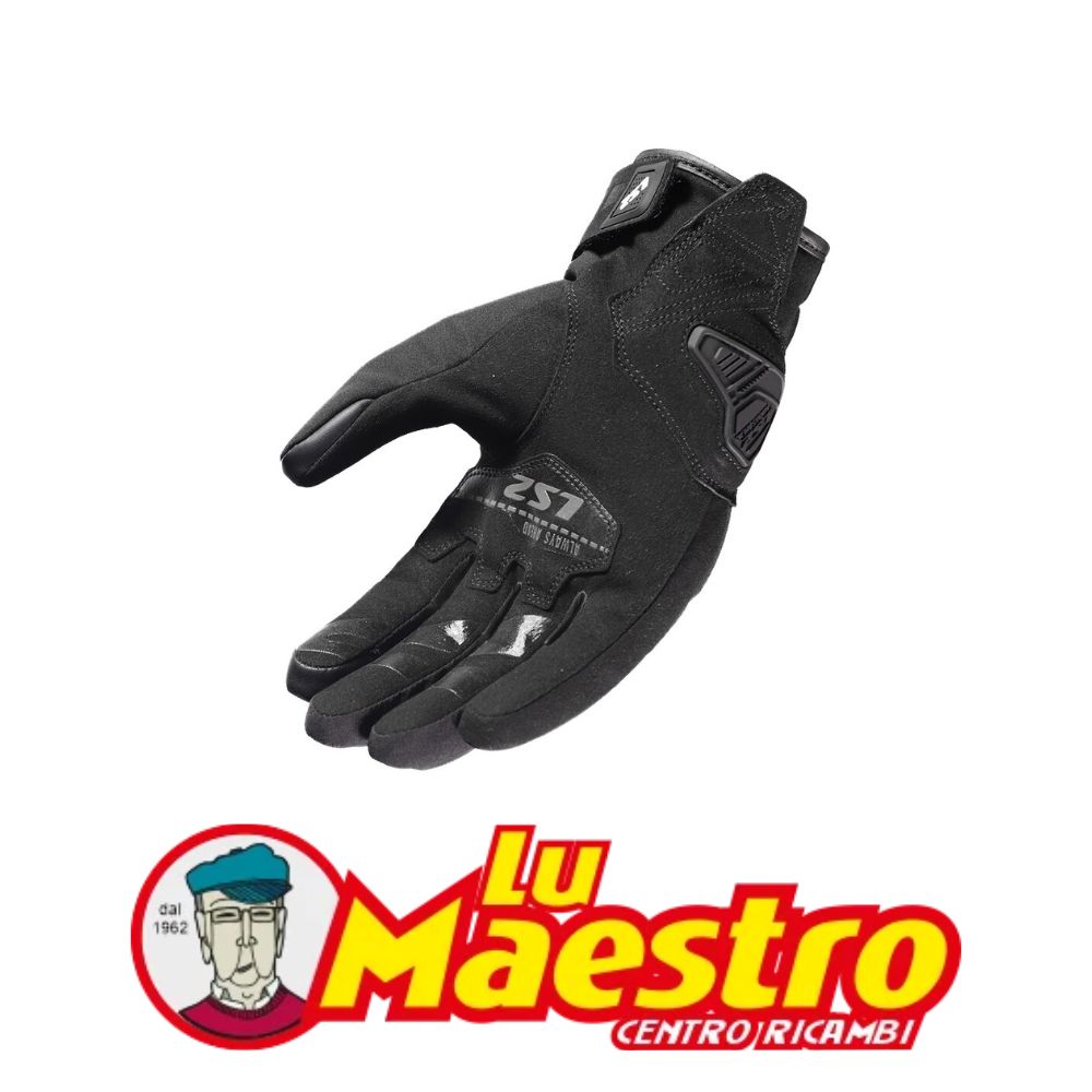 Guanto Invernale LS2 JET III Nero Waterproof_1 Guanto Invernale LS2 JET III Nero Waterproof